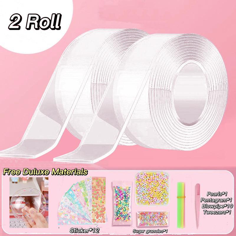 2 Rolls of Nano Tape (clear) + basic material pack - PEYOU Store