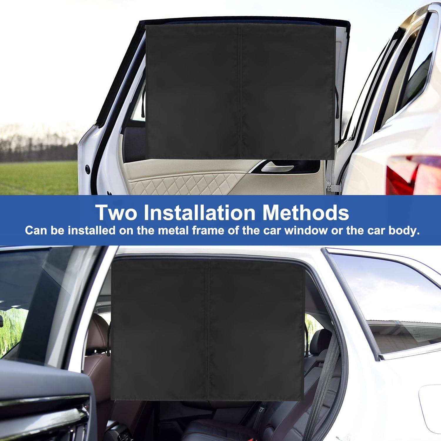 2 Pcs Car Side Window Sun Shades - PEYOU Store